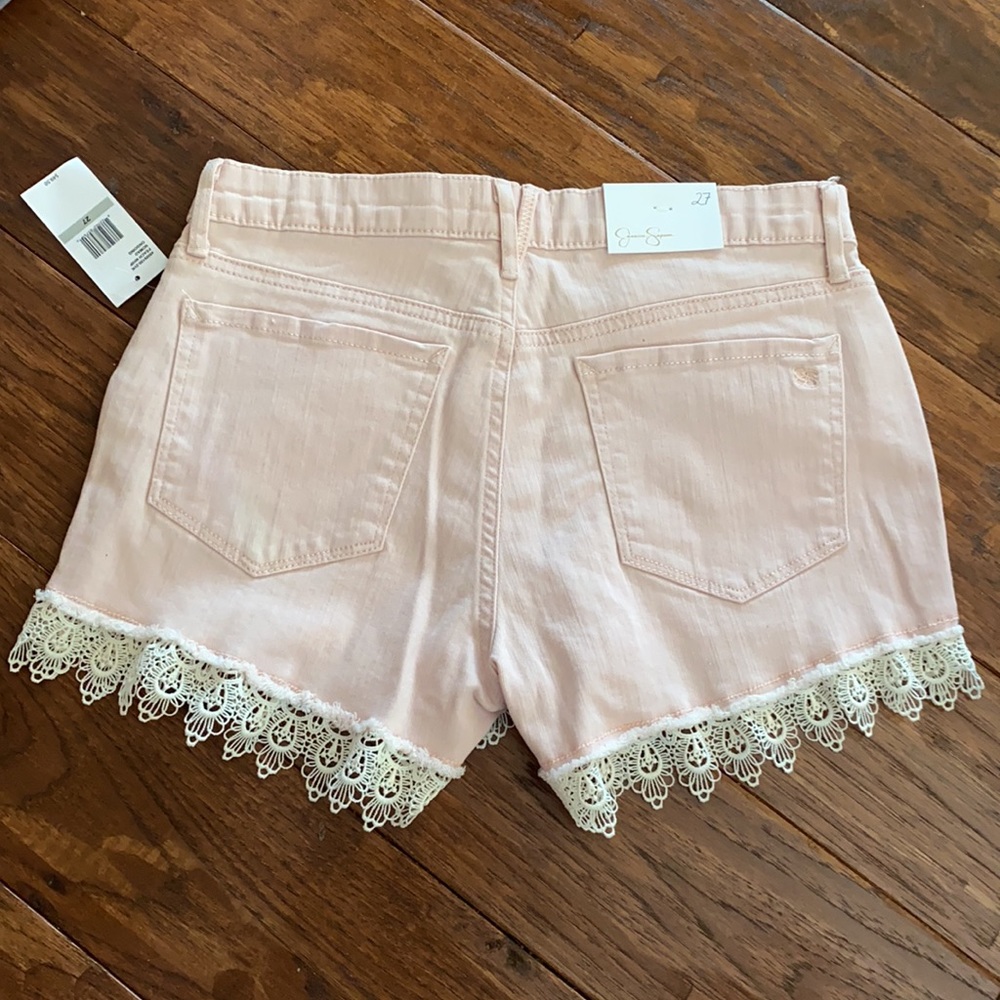 Jessica Simpson Peach Whip Nomad Shorts Size 27 - Picture 2 of 10